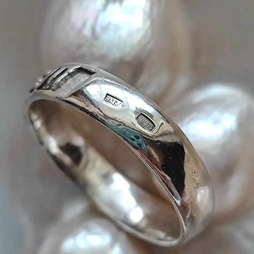 Sterling Silber 925 Ring.Ring mit der Aufschrift ALL WILL 2,6 g - Bild 5 von 8