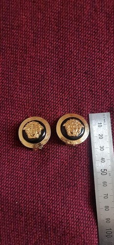 Versace Medusa Earrings Authentic Excellent Condition Vintage - Picture 10 of 10