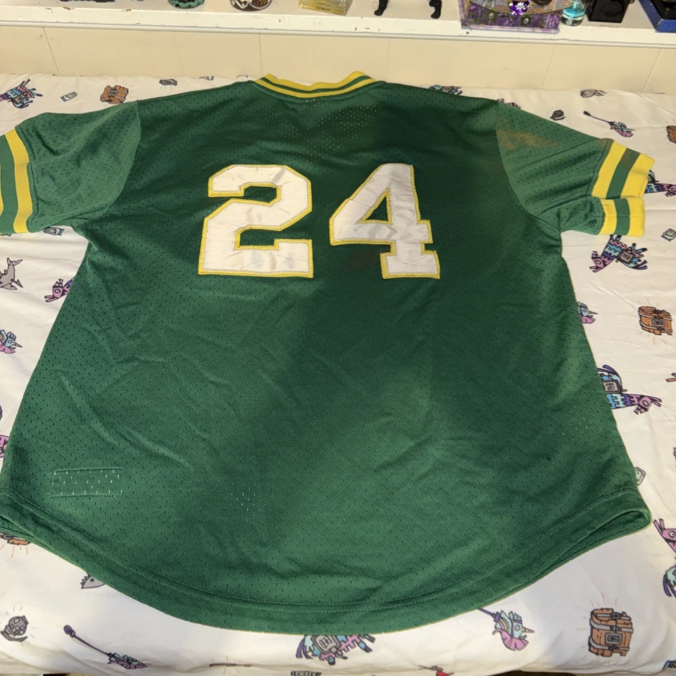 Футболка Oakland Athletics Реджи Джексона Mitchell & Ness размер большой (44) - Изображение 2 из 4