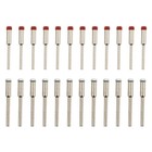 24 Pcs Stabschleifer Zubehör Rotationswerkzeug Sterbchen -Mühlezubehör