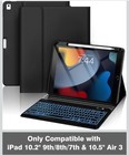 For iPad 9th/8th/7th Gen 10.2 inch, iPad Air 3rd Gen & iPad Pro 10.5"-black