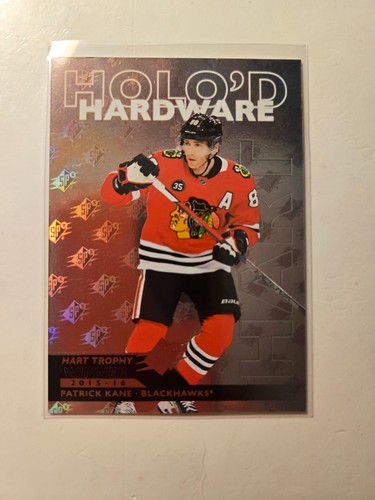 2024/25 Upper Deck SPx PATRICK KANE Holo’d Hardware Silver 1:267 Packs - Chicago - Picture 1 of 2