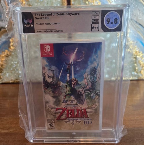 The Legend of Zelda: Skyward Sword Switch Graded WATA 9.8 A++ SEALED 1ST PRINT