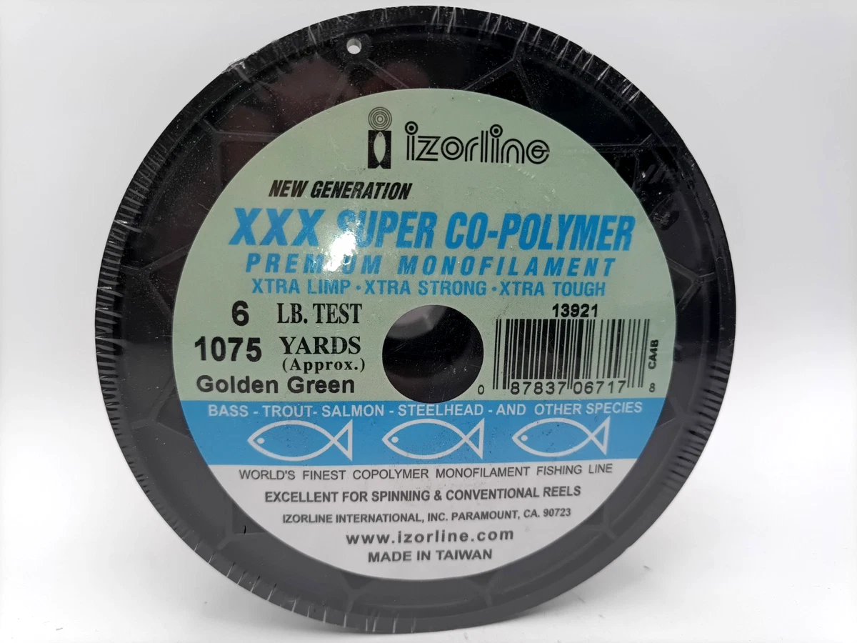 Green Izorline 1/4 lb Spool Fishing Line & Leaders for sale | eBay
