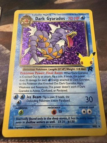 Dark Gyarados 8/82 Celebrations: Classic Collection Holo