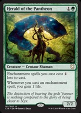Herald of the Pantheon - Light Play MTG Commander 2018