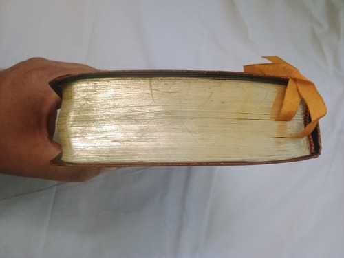 KJV HOLY BIBLE Vintage CALFSKIN LINED Jesus Christ Latter Day Saints INDEXED - Picture 8 of 24