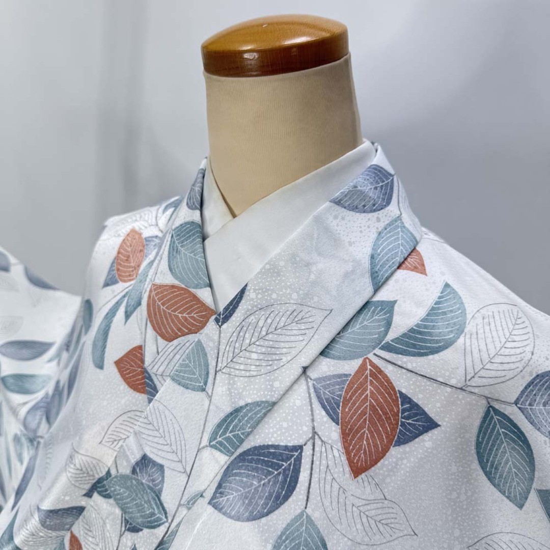 Kimono Washable Polyester Small Pattern Used Slee… - image 1