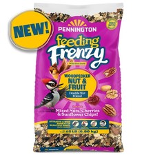 Feeding Frenzy Woodpecker Nut Fruit Double Nut Blend Wild Bird Food 15 Pounds