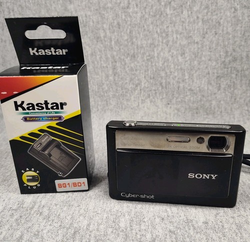 Sony Cyber-Shot DSC-T20 8.1Mp Digital Camera + Battery & Charger Tested - Picture 2 of 10
