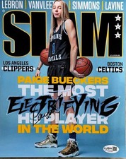 PAIGE BUECKERS Dallas Wings SLAM COVER Autographed/Signed 8x10 (JSA)
