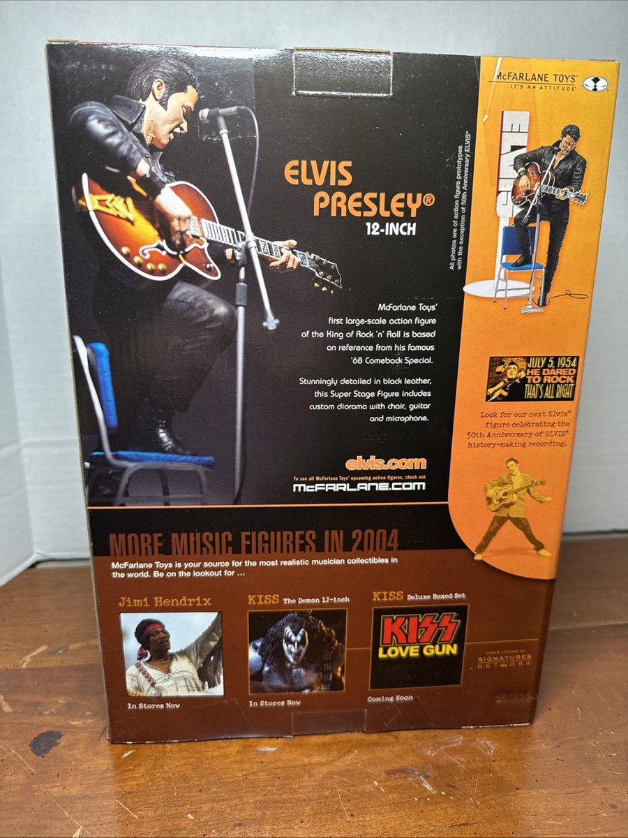McFarlane Toys 1968 Comeback Special Elvis Presley Figure