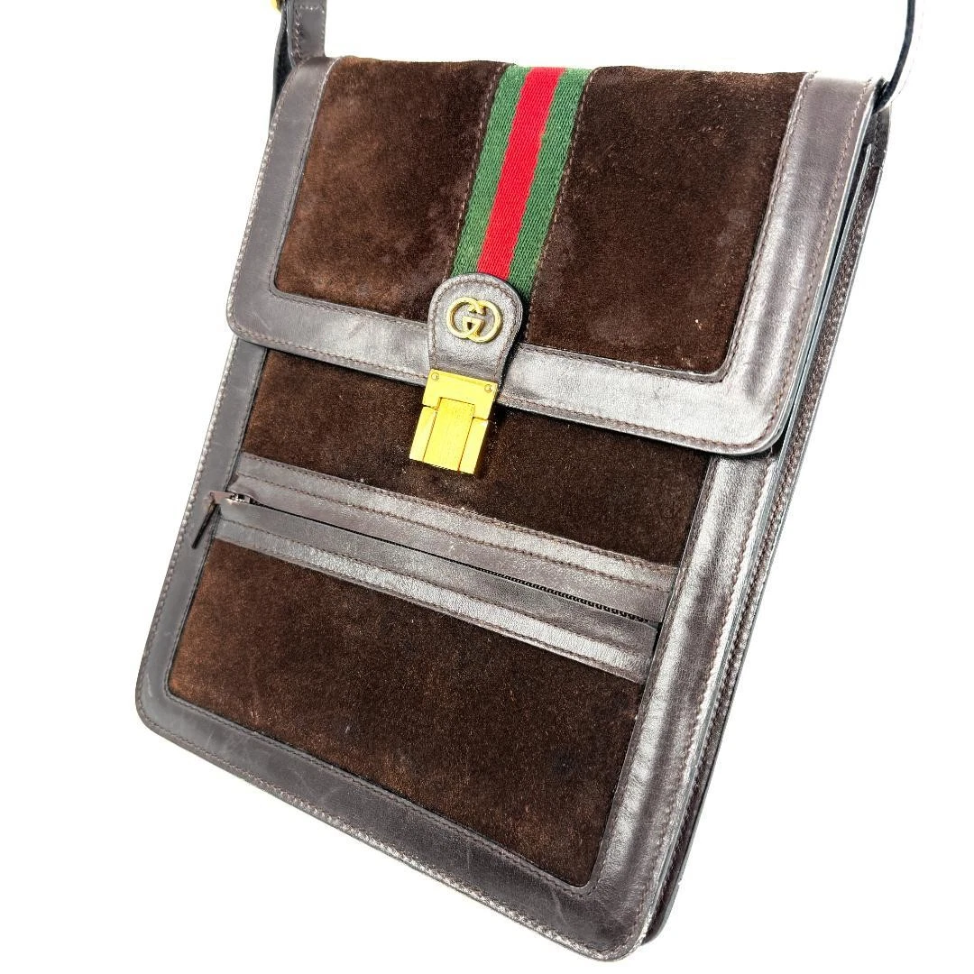 Gucci ancien sac à bandoulière Sherry Line 0406 m2_0424