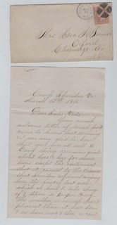 CIVIL WAR LETTER 114th NY Vols Rebel Prisoners Taken to Harper's Ferry Etc..