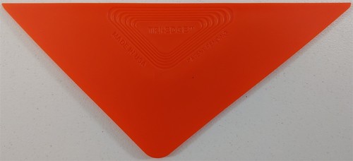 Orange Tri-Edge Window Film Tint Installation Tool - Picture 2 of 9