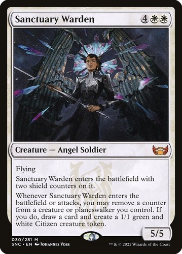 Sanctuary Warden Streets of New Capenna Regular