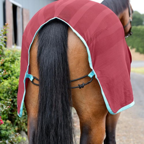 WeatherBeeta Scrim Cooler Standard Neck - Red/Blue/Beige - Picture 3 of 3