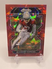 DeAndre Hopkins 2021 Panini Prizm - #75 Red Ice Prizm Cardinals
