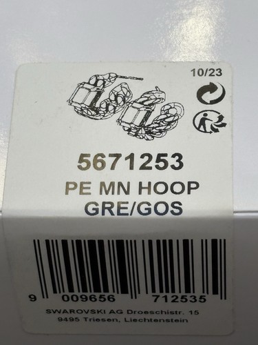 Swarovski Ohrringe Millenia Octagon Cut Grün - Bild 7 von 10