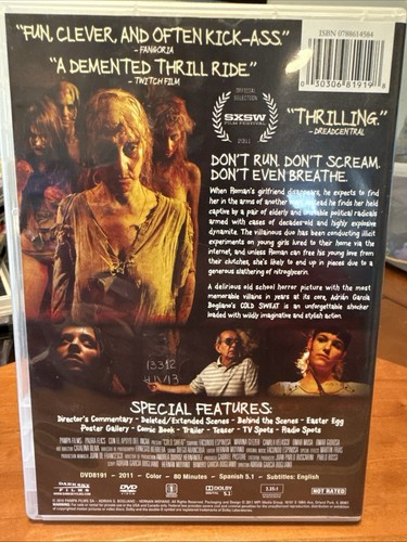 Cold Sweat - Adrian Garcia Bogliano - Region 1 LOCKED Dark Sky DVD - Picture 8 of 12
