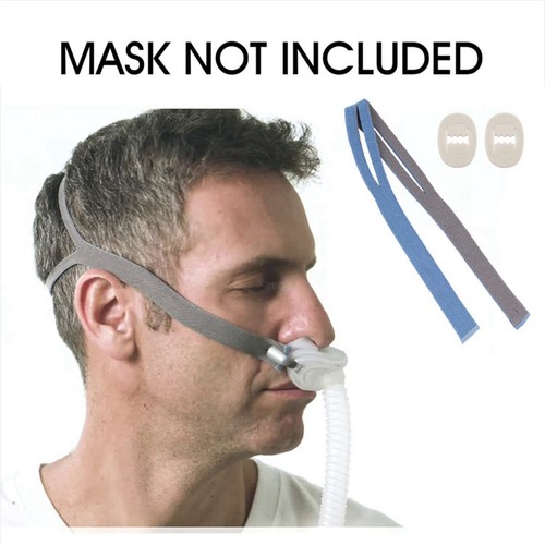 1PCS Replacement Headgear for P10 Nasal Pillow CPAP Straps with 27845 - Foto 10 di 10