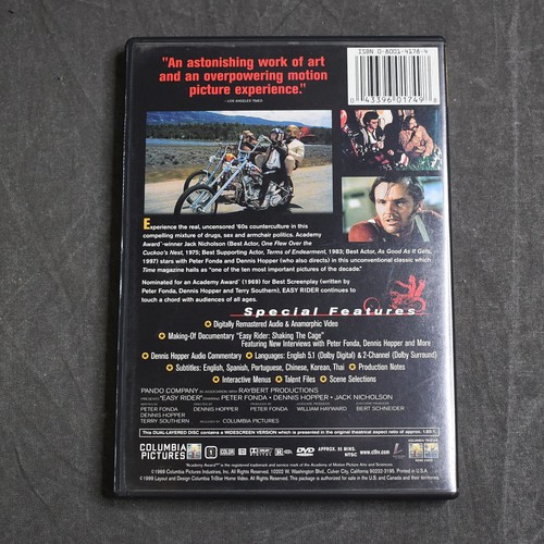 Easy Rider 30th Anniversary Special Edition DVD – Fonda, Hopper, Nicholson - Picture 2 of 3