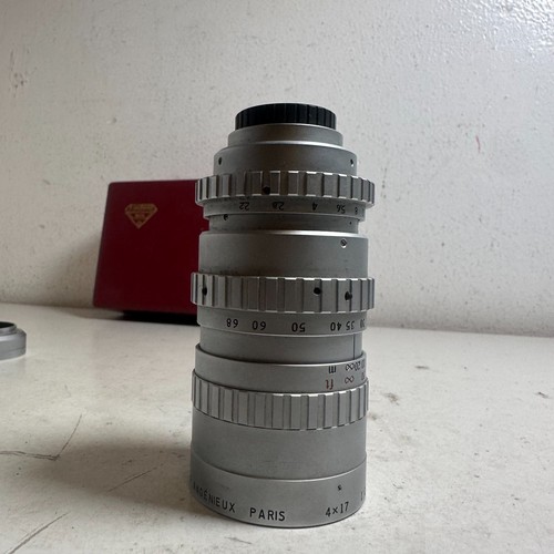 P. Angenieux 17-68mm f/2.2 Zoom Lens C-Mount Manual Focus Type L2 w/Case VGC - Picture 4 of 16