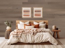 Timberchic Wood Wall Planks Peel-and-Stick Slate 4" x 10 Sq Ft Made in USA