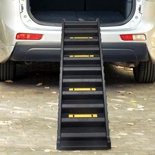 Portable Folding Pet Ramp Dog Ramp for Cars Vehicle Stairs Ladder Nonslip Mats