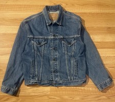 Vintage Levi  s Denim Trucker Jacket 70503-0216   Classic Blue Jean Jacket XL