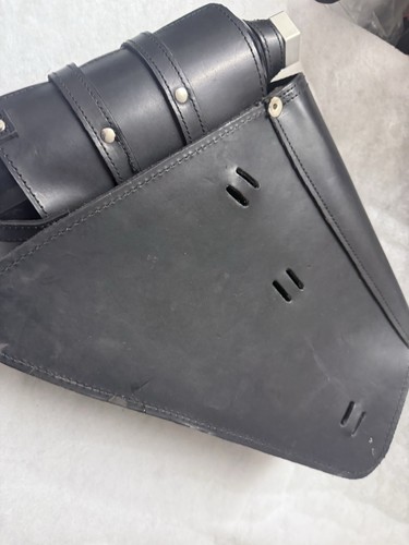 leder tasche harley davidson Einseitige Schwingentasche mit Alu Flasche - Bild 3 von 4