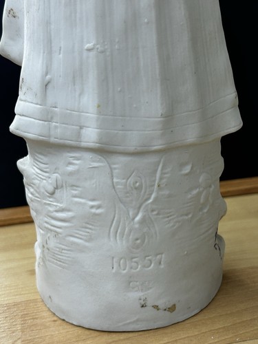 Antike deutsche Carl Schneider große Biskuit Kind Mädchen Figur 14,5" groß #10557 - Bild 10 von 24