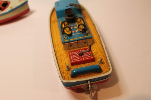 LOT-2 50er Jahre Blechboote Sankei K Schlepper & SAN Motorboot Japan - Bild 5 von 13