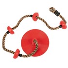 Kid Swing Toy Kid Indoor Outdoor Recreation Swing for Girl Boy (Red)