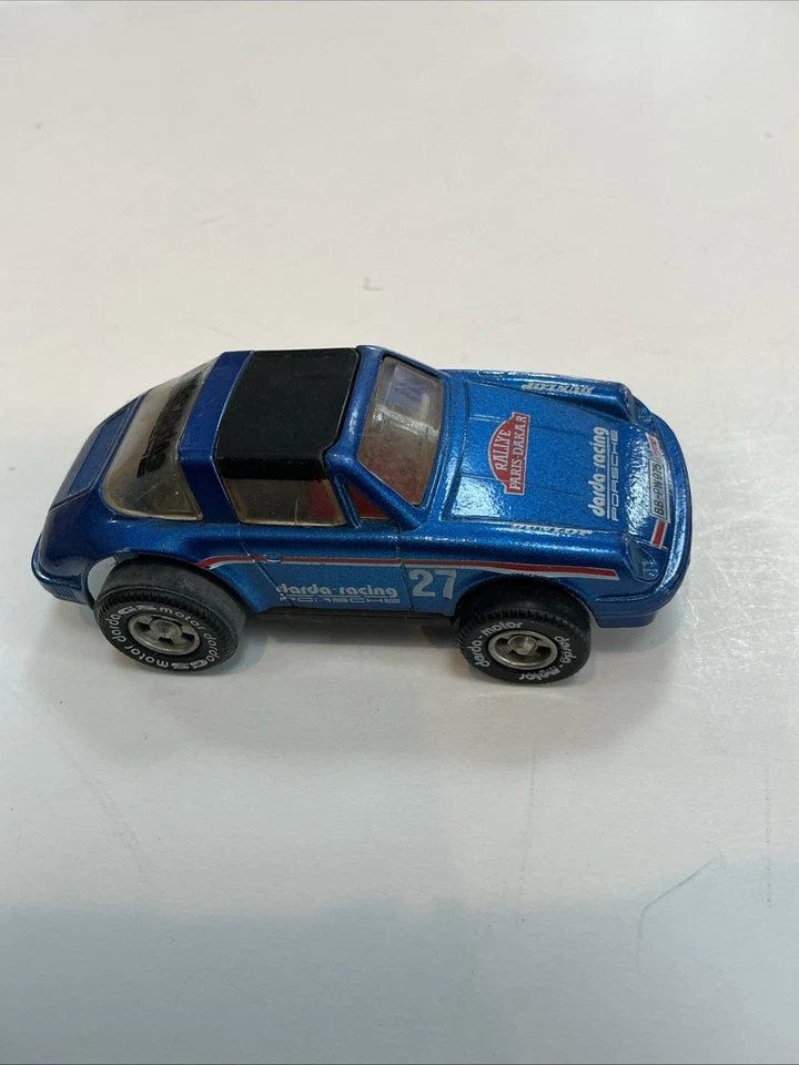 De colección Darda Motor Azul #27 Porsche 911 Targa 1/64 Diecast/Plastic Rallye Foto 2 de 4