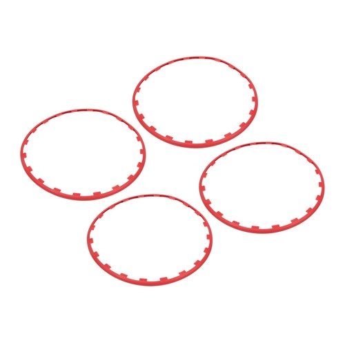 4PCS 20in Wheel Rim Protection Ring Wheel Edges Trim Tire Decoration Accessories - Picture 10 of 24