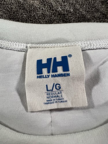 Helly Hansen Men’s White Jumper Puffer Regular Long Sleeve Pocket Large - Picture 7 of 9