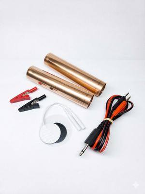 Dr H Clark ZAPPER 30kHz ORGONE - gel pad and coppe electrodes