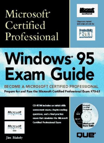 Microsoft Certified Professional Training Kit for Windows 95 (Ms - Picture 1 of 1