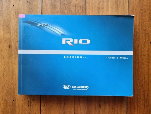 Kia Rio (2011 - 2014) Bedienungsanleitung / Handbuch - Bild 1 von 5