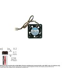 Fan Muffin Cooling DC 12V DC12V 12VDC  40mm 40x40x20 NMB Minebea 1608KL-04W-B59