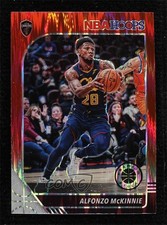 2019-20 Panini NBA Hoops Premium Stock Red Flash Prizm Alfonzo McKinnie #269