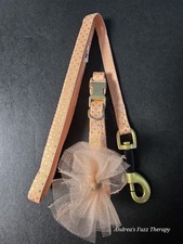 Small Dog Collar And Leash Set 