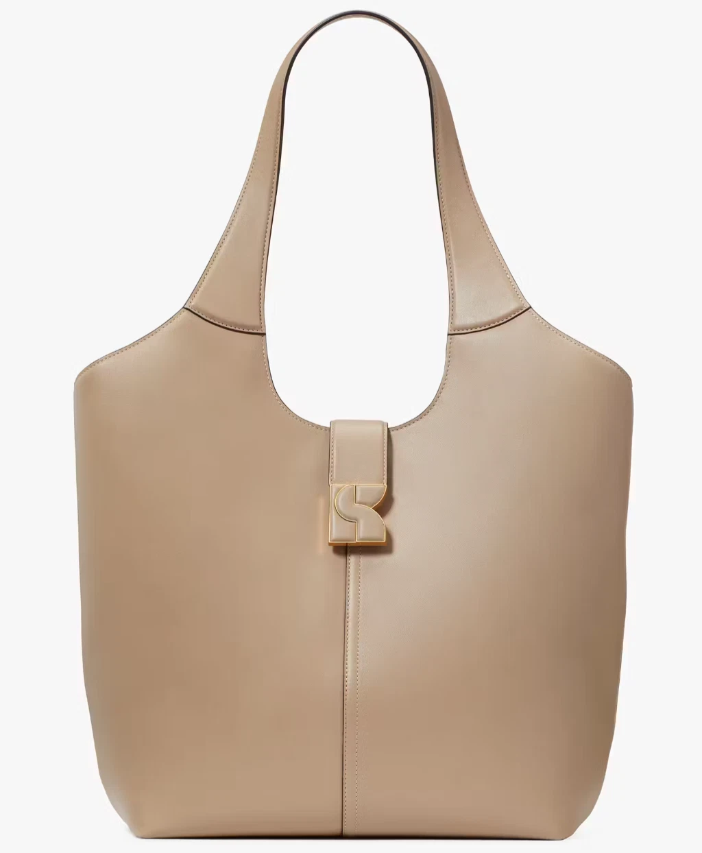NWB Kate Spade Dakota Large Tote Beige Nappa Leather Purse KH053 $448 Gift Bag