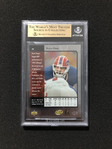 1996 Upper Deck SP BRYCE PAUP #79 BGS GRADED 9.5 💎 GEM MINT 💎 B - Picture 2 of 2