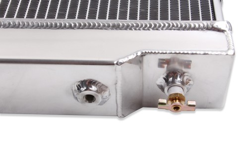 Radiador de aluminio + cubierta + ventilador 3 filas para Jeep 1972-1986 CJ5 CJ6 CJ7 4,2 L 5,0 L CC583 - Imagen 7 de 11