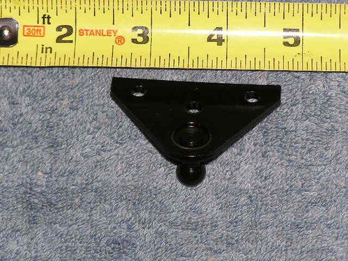 2ea Heavy Duty Side Mount Flat Bracket Gas Spring Strut Shock Support 10mm Ball - Bild 5 von 5