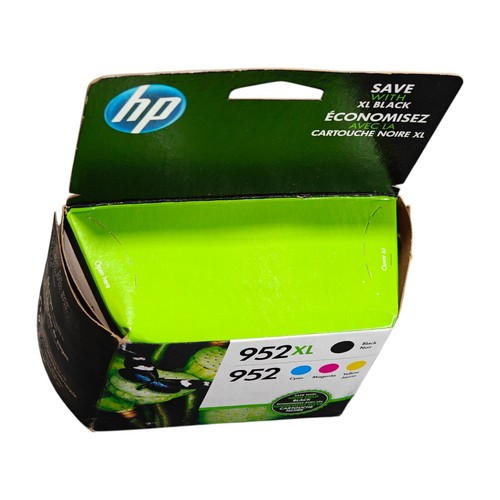 Genuine HP 952XL Ink Cartridge Bundle (Black/Cyan/Magenta/Yellow) - Exp: 06/2021 - Afbeelding 3 van 7