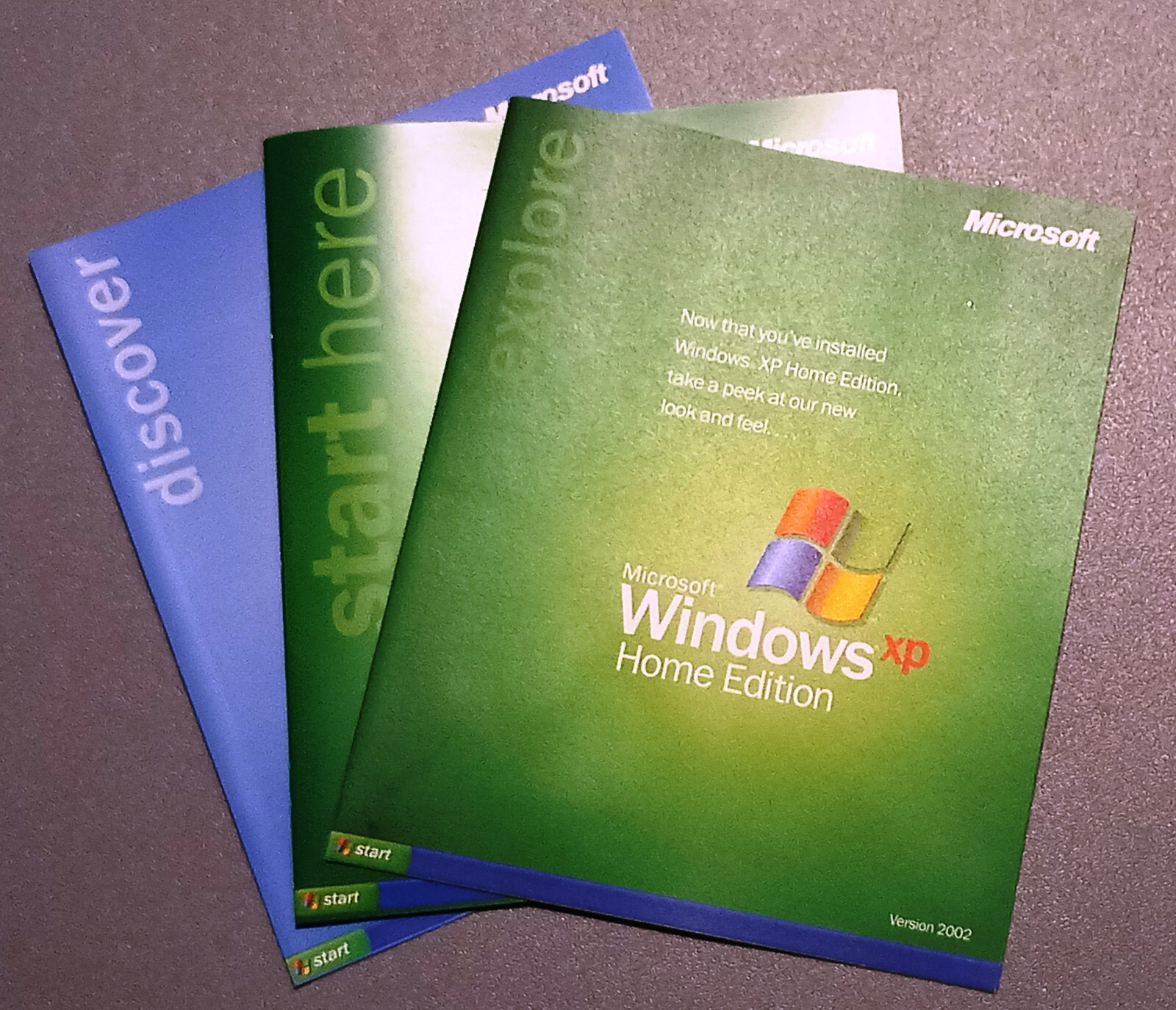 Microsoft Windows XP HOME EDITION SP2 / Version 2002 N0900985