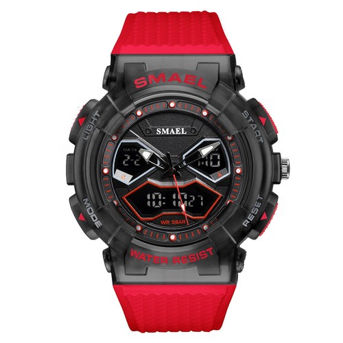 SMAEL Men Sport Watch Fashion LED Digital Wristwatch Chronograph Quartz Watches - Picture 25 of 26